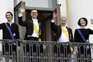 Joining Nato was ‘final step’ into Western community, new Finnish president says