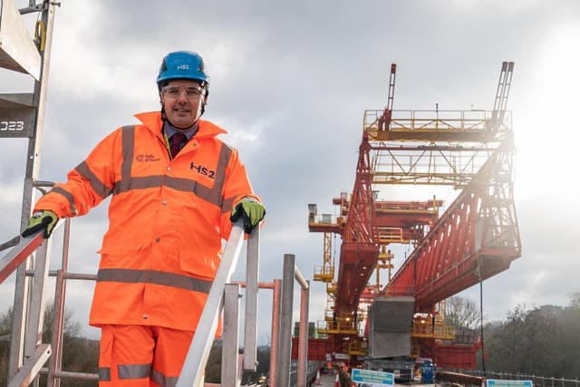 2-70592585 Rail minister Huw Merriman