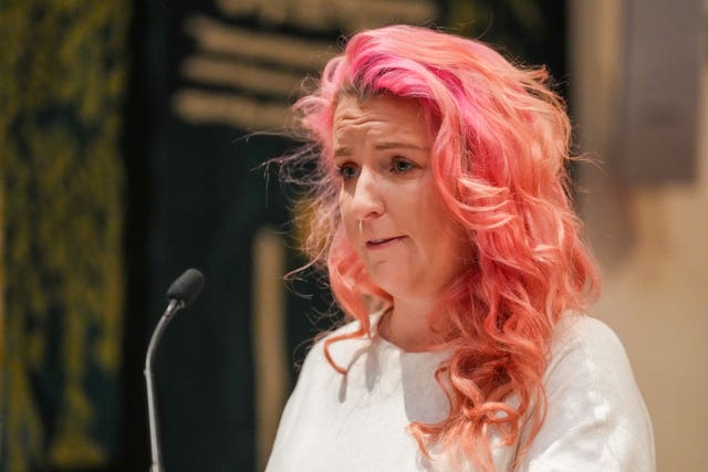 Shadow secretary for transport Louise Haigh