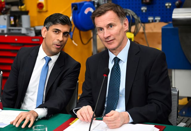 Rishi Sunak Jeremy Hunt