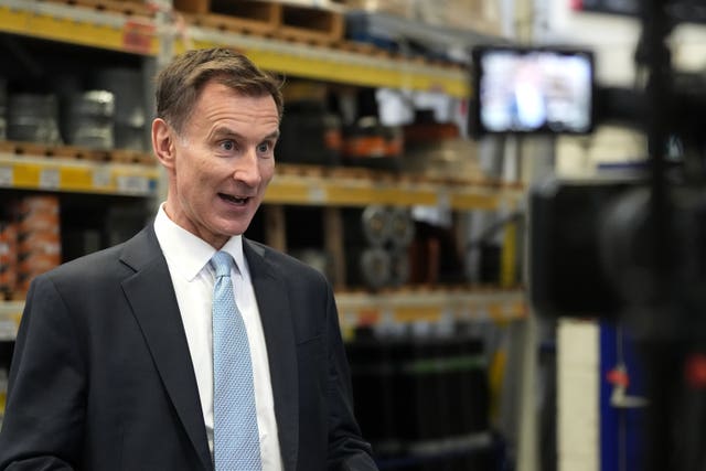 2-75545864 Chancellor Jeremy Hunt