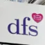 A DFS store sign