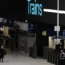 Passengers on a near-empty concourse at Waterloo train station