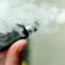 Man vaping