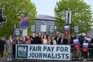 Union ‘optimistic’ as STV staff go on strike for second time in pay dispute