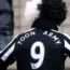 A Newcastle United fan wearing a Toon Army shirt