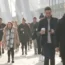 Commuters in London