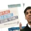 Prime Minister Rishi Sunak delivers a speech to party members at the MK Gallery in Milton Keynes, Buckinghamshire, while on the General Election campaign trail