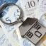 Money with house keyring