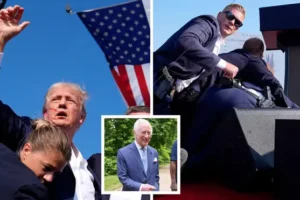 King Charles sends private message of support to Donald Trump after former president survives assassination attempt