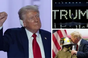 ‘I’m not supposed to be here’: Emotional Donald Trump recounts assassination attempt in first speech since shooting
