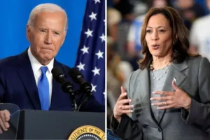 As Joe Biden steps aside who replaces him as the Democrat candidate to take on Trump and what happens now?