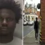 The moment a sexual predator lured a 14-year-old schoolgirl to a guesthouse where he later raped her has been caught on camera.