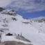 Snow covers the Schneeferner glacier near the top of Germany’s highest mountain Zugspitze
