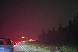 Wildfire in Canadian Rockies’ largest national park ravages town of Jasper