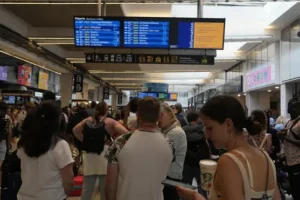 French high-speed rail lines sabotaged in hours before Olympics opening ceremony