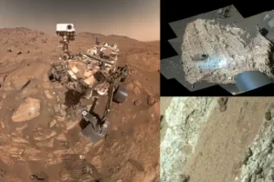 Nasa finds Mars rock that ‘may have hosted life’, with mysterious ‘features we’ve never seen before’