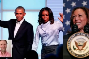 Timing of endorsement for Kamala Harris from Obamas was ‘entirely choreographed’, claims professor