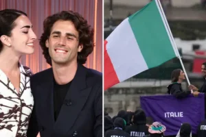 Italy’s Olympic flagbearer apologises to wife after losing wedding ring in Seine during Paris 2024 opening ceremony