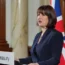 Chancellor Rachel Reeves giving a speech at the Treasury in London
