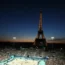 The Eiffel Tower at dusk