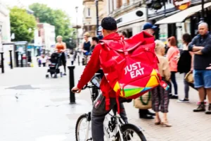 Just Eat celebrates best UK sales performance for three years