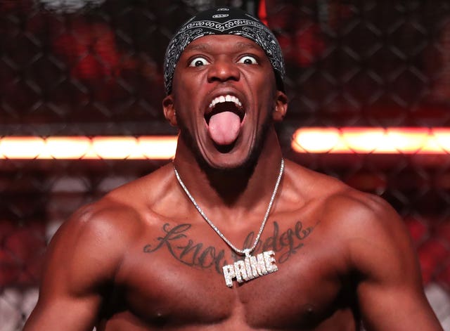 2-74140406 KSI with his tongue out