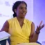 Tory leadership candidate Kemi Badenoch at the Queen Elizabeth II Conference Centre