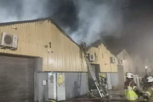Two more men charged over ‘Wagner Group’ arson attack on Ukraine-linked businesses in east London