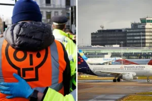 Four Just Stop Oil protesters arrested in police swoop near Manchester Airport