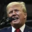 Republican presidential nominee former President Donald Trump speaks at a campaign rally in Bozeman