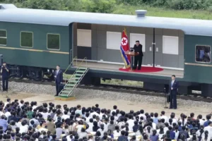 North Korean leader says thousands of flood victims will be brought to capital