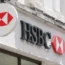 A HSBC UK sign outside a bank branch