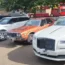 60 cars were seized by police