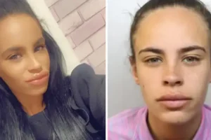 Mother, 21, who brought her child to riot in a pushchair pleads guilty to violent disorder