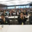 Members of the Pheu Thai party meet at Parliament in Bangkok on Thursday