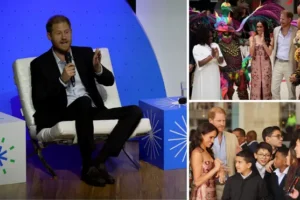 Prince Harry warns about breakdown of ‘social cohesion’ and sounds alarm about online misinformation after UK riots