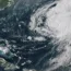 Satellite image shows Hurricane Ernesto in the Atlantic Ocean south of Bermuda