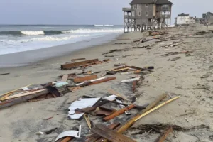 Storm Ernesto gains strength as a hurricane over open Atlantic