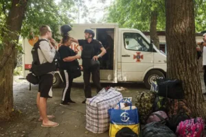 Moscow comes under largest Ukrainian drone attack yet, say Russian authorities
