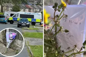 Three children aged 1, 5 and 9 die along with woman in Bradford house fire, as man arrested on suspicion of murder