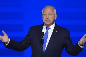 Walz thanks convention ‘for bringing the joy’ as he accepts nomination