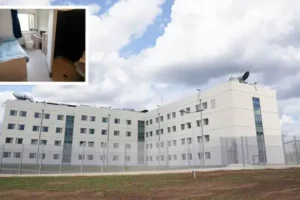 Three charged with murder after death of man in Britain’s newest prison