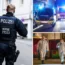 Person detained after German police launch manhunt following knife attack that left three dead and five injured