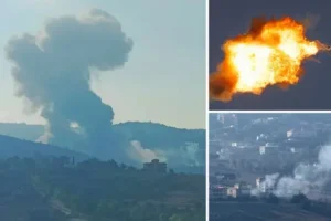 Israel launches ‘pre-emptive’ strikes in Lebanon as Hezbollah begins ‘first phase’ of retaliation with rocket barrage