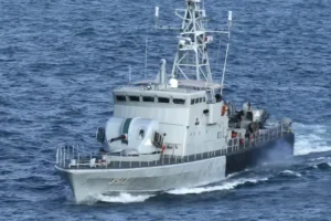 Malaysian naval attack ship sinks after hitting unknown object