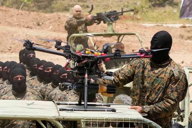 7471e12b8f924d6bb5ad20174cc20bd5-1 Lebanon Hezbollah Drones