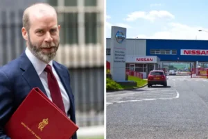 Government to ease electric vehicle rules in a ‘substantial change of policy’ after Nissan’s warning