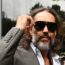 Russell Brand arriving at court